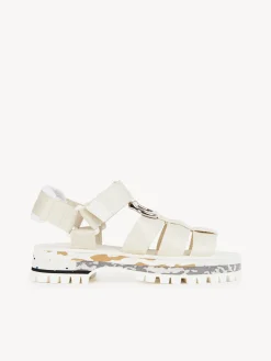 Sandales Et Espadrilles-Chloé Sandales Nikie Pearly Grey