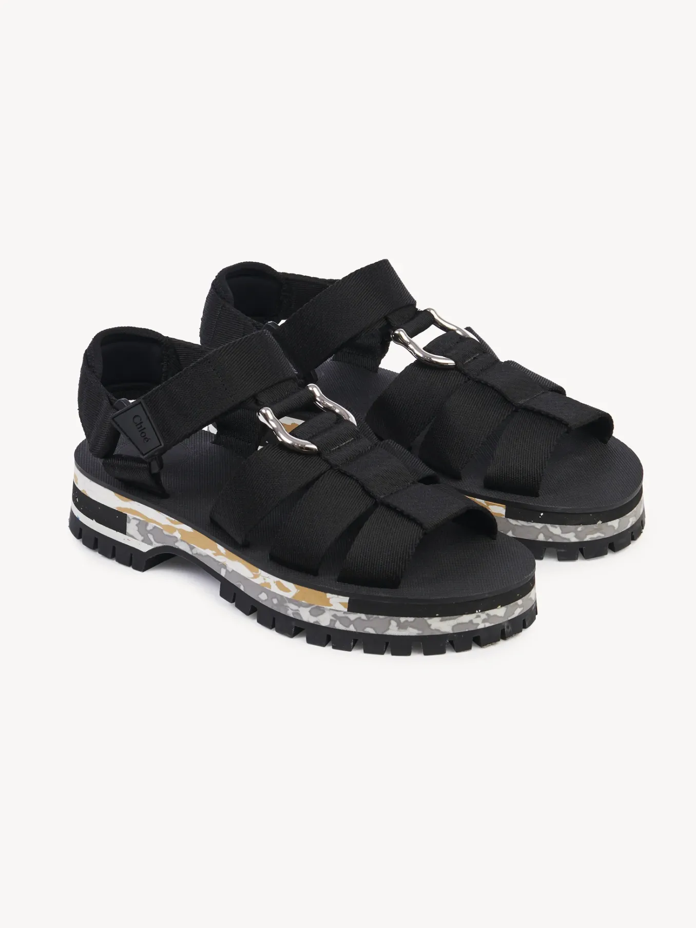 Sandales Et Espadrilles-Chloé Sandales Nikie Noir