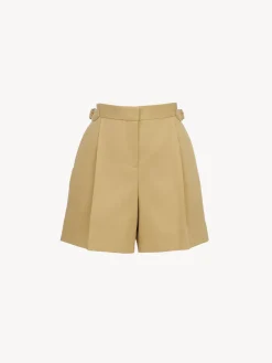 Vêtements-Chloé Short Bermuda Jungle Brown