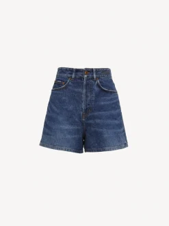 Denim-Chloé Short Classique « Dukuno » Faded Denim