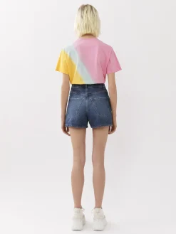 Denim-Chloé Short Classique « Dukuno » Faded Denim
