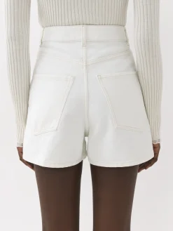Denim-Chloé Short Classique « Dukuno » Blanc