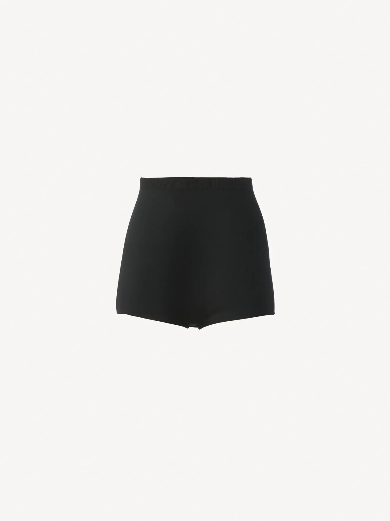 Maille-Chloé Shorty Taille Haute Noir