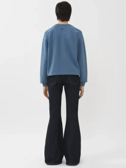 Tops Et Blouses-Chloé Sweat Col Rond Pure Blue