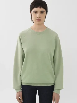 Tops Et Blouses-Chloé Sweat Col Rond Limpid Green