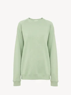 Tops Et Blouses-Chloé Sweat Col Rond Limpid Green