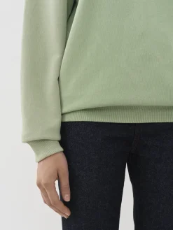 Tops Et Blouses-Chloé Sweat Col Rond Limpid Green
