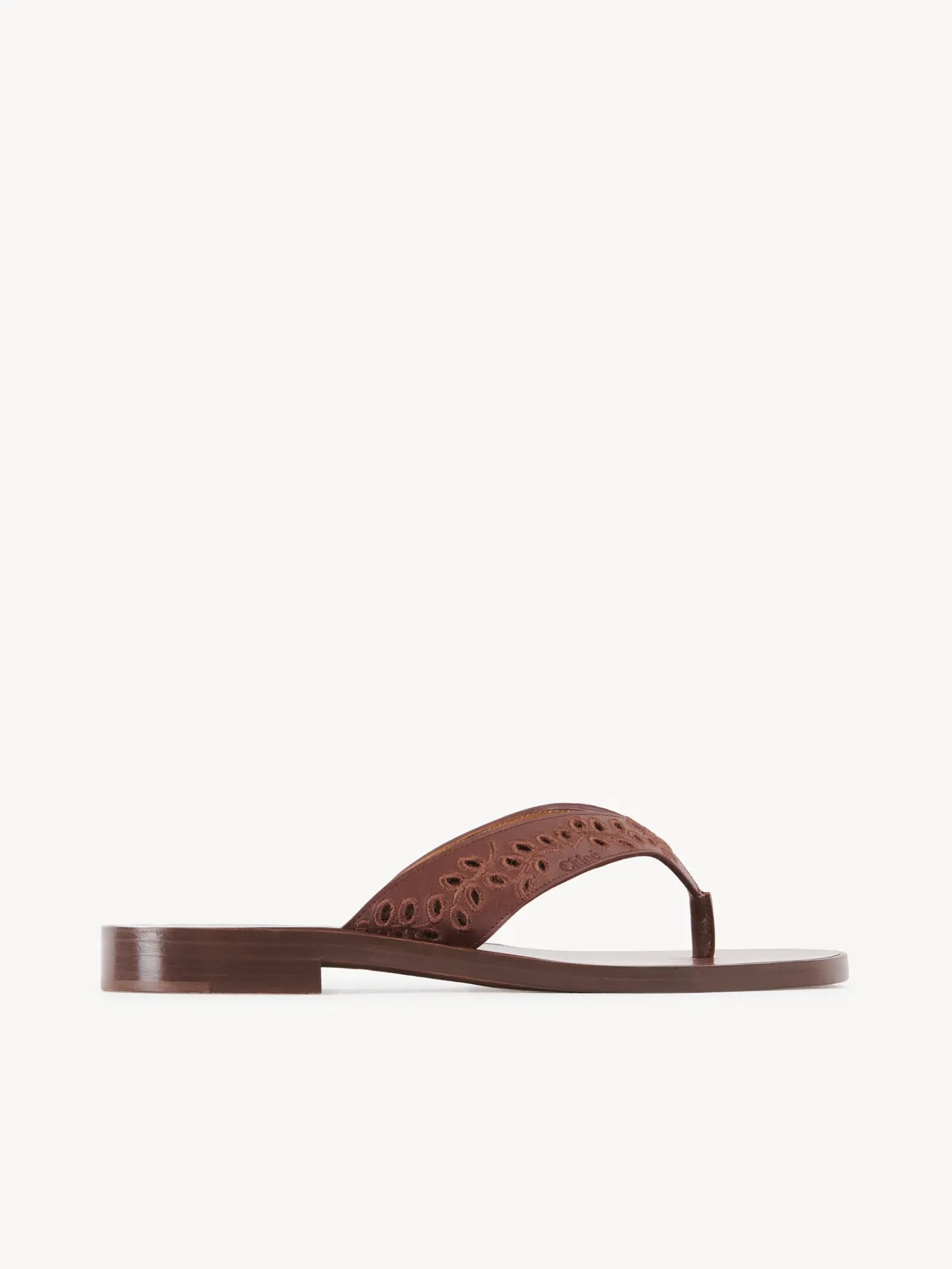 Tenues De Plage-Chloé Tongs Paz Chloe X Eres Red Ochre