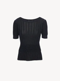 Vêtements-Chloé Top A Smocks Ink Navy
