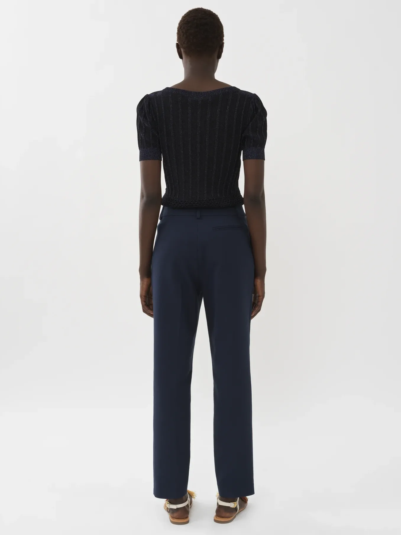 Vêtements-Chloé Top A Smocks Ink Navy