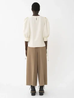 Vêtements-Chloé Top Col Rond Milk