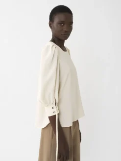 Vêtements-Chloé Top Col Rond Milk