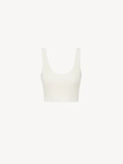 Tops Et Blouses-Chloé Top Court Sans Manches Iconic Milk