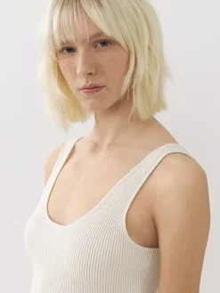 Tops Et Blouses-Chloé Top Court Sans Manches Iconic Milk