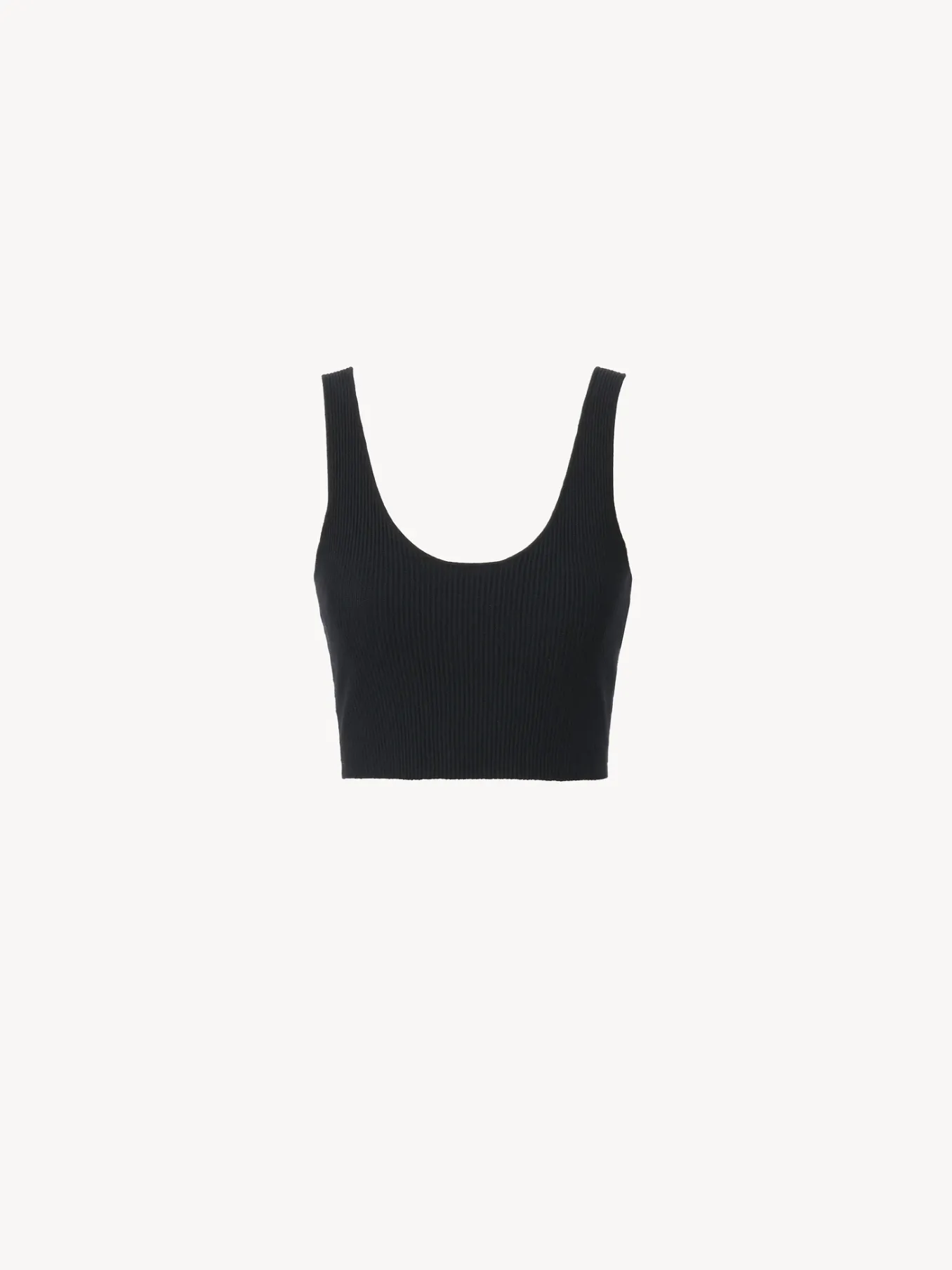 Tops Et Blouses-Chloé Top Court Sans Manches Noir