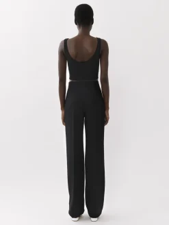 Tops Et Blouses-Chloé Top Court Sans Manches Noir