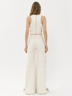 Tops Et Blouses-Chloé Top Court Sans Manches Iconic Milk