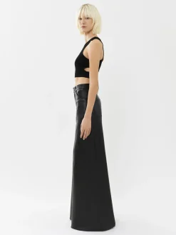 Tops Et Blouses-Chloé Top Court Sans Manches Noir