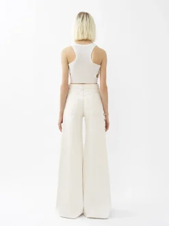 Tops Et Blouses-Chloé Top Court Sans Manches Iconic Milk