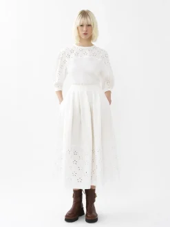Tops Et Blouses-Chloé Top Manches Ballon Iconic Milk