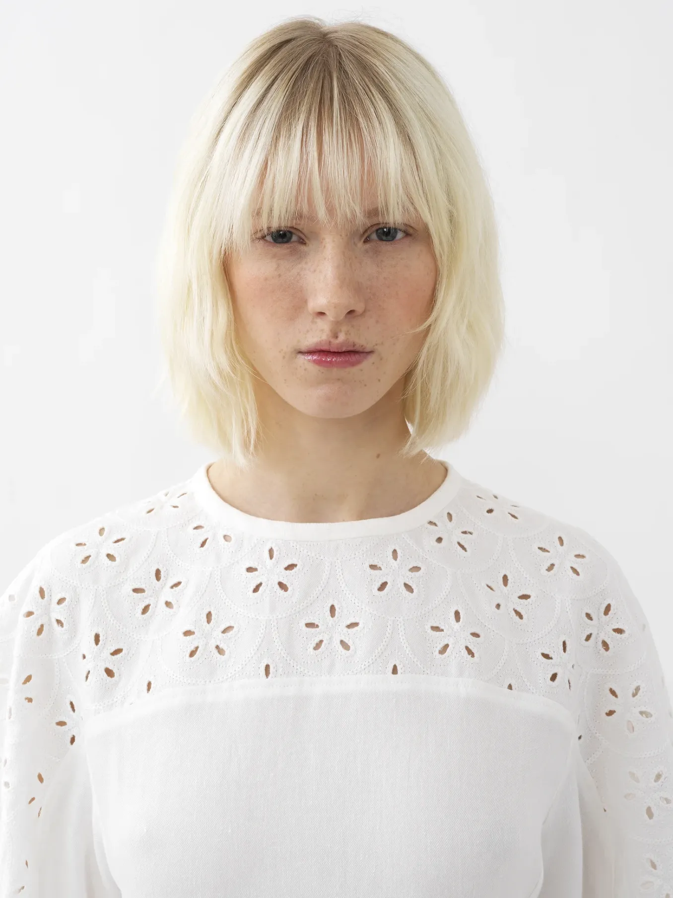 Tops Et Blouses-Chloé Top Manches Ballon Iconic Milk