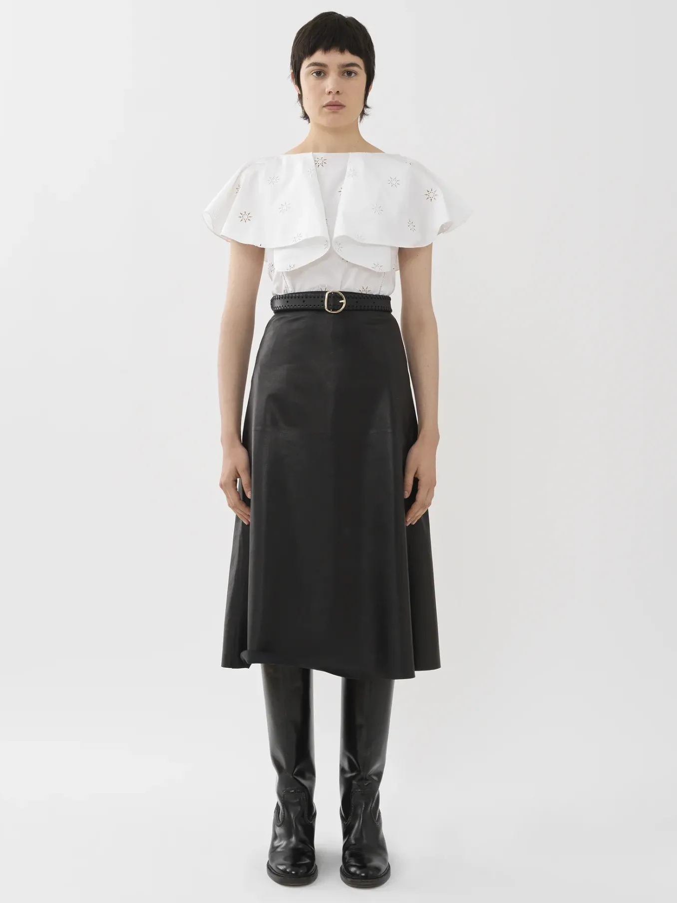 Tops Et Blouses-Chloé Top Manches Papillon Blanc