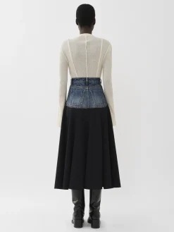 Tops Et Blouses-Chloé Top Manches Trompette Eden White