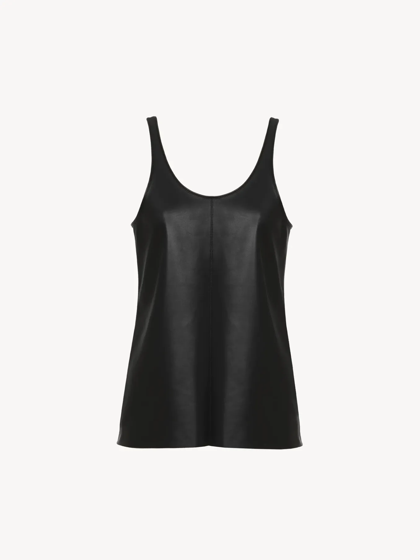 Tops Et Blouses-Chloé Top Sans Manches Noir