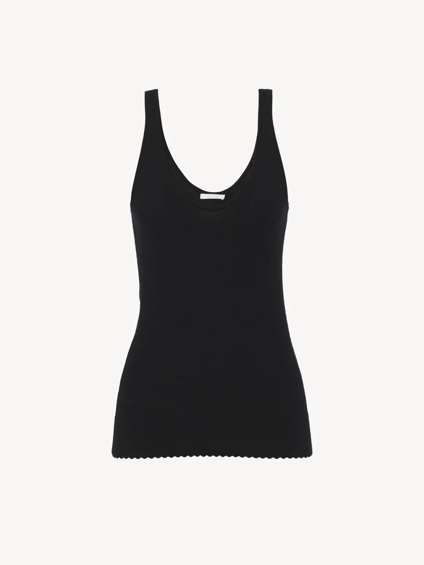 Tops Et Blouses-Chloé Top Sans Manches Noir