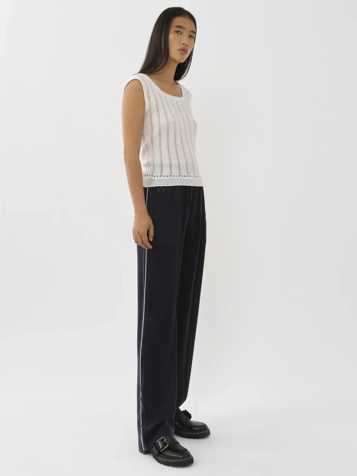 Vêtements-Chloé Top Sans Manches Cloudy White