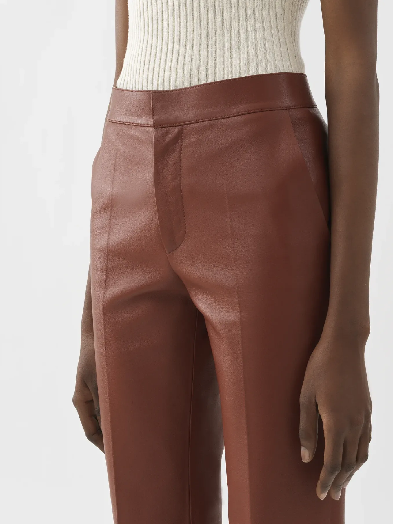 Tops Et Blouses-Chloé Top Sans Manches Lovely White