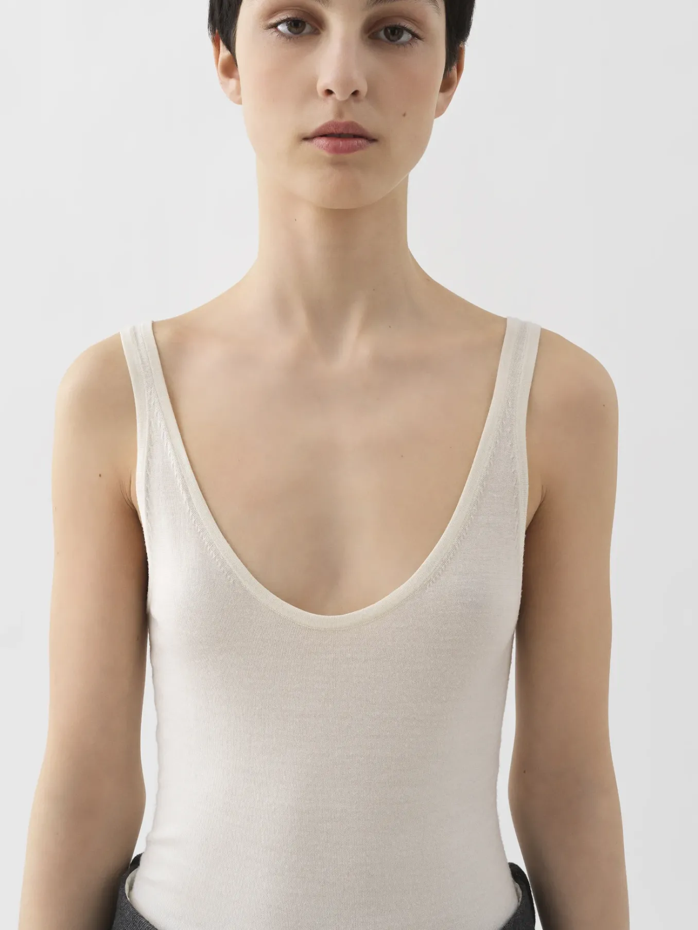 Tops Et Blouses-Chloé Top Sans Manches Iconic Milk