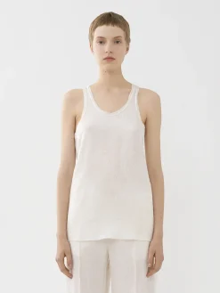 Tops Et Blouses-Chloé Top Sans Manches Iconic Milk