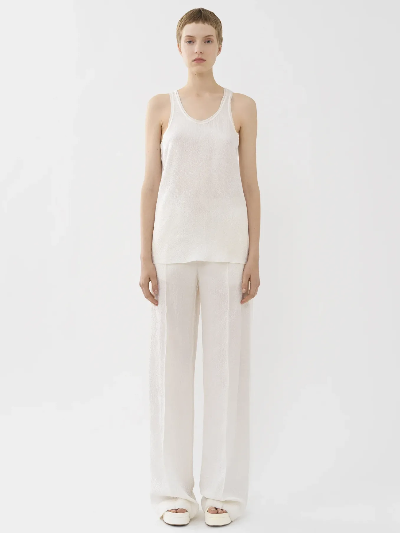 Tops Et Blouses-Chloé Top Sans Manches Iconic Milk