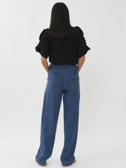 Vêtements-Chloé Top Smocke Noir