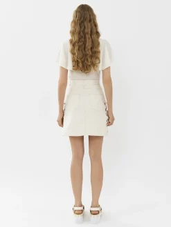 Tops Et Blouses-Chloé Top Volante Iconic Milk