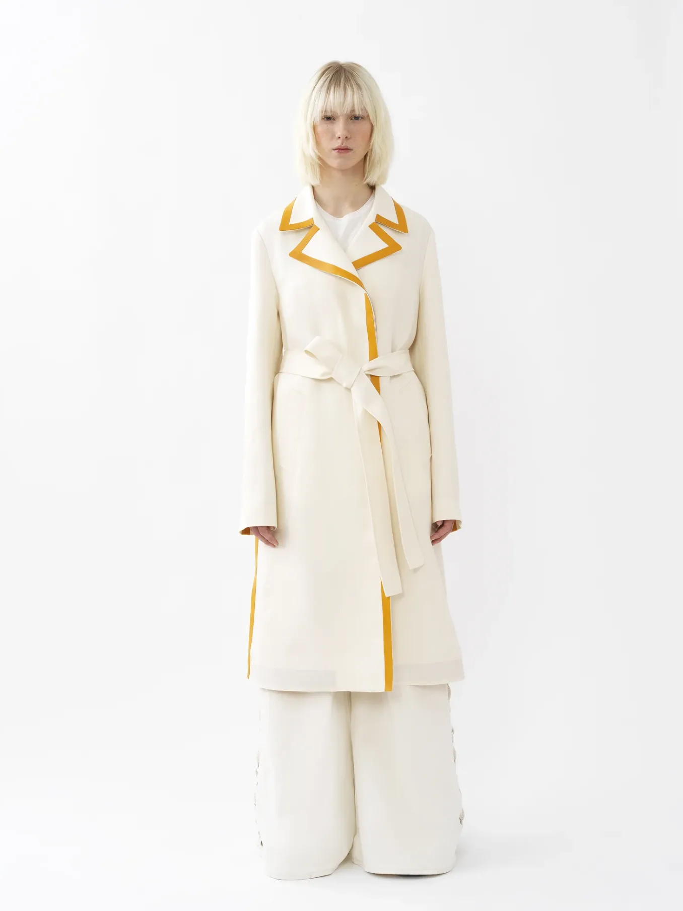 Lin-Chloé Trench Midi Coconut Milk