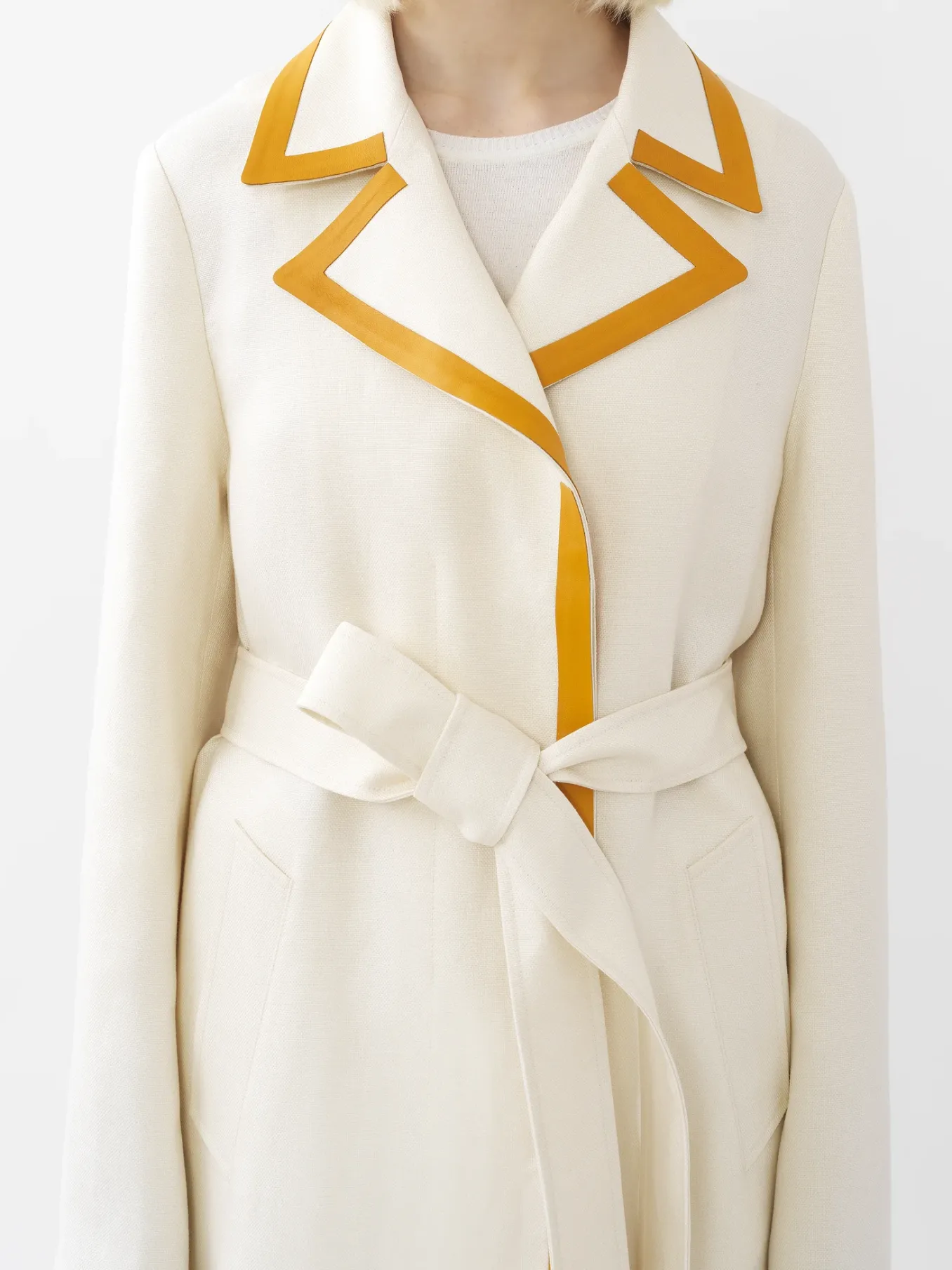 Lin-Chloé Trench Midi Coconut Milk