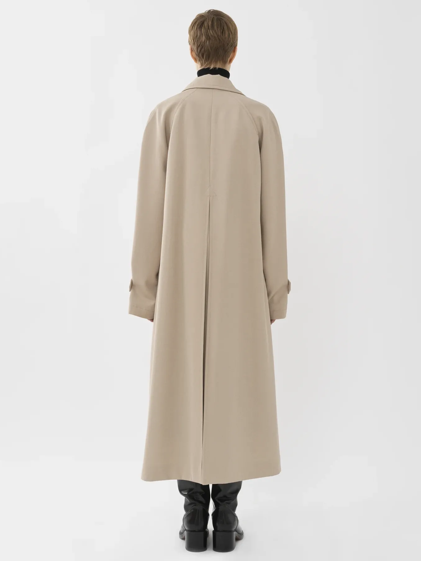 Manteaux-Chloé Trench Oversize Soften Brown