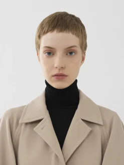 Manteaux-Chloé Trench Oversize Soften Brown