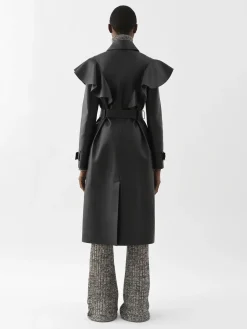 Cuir-Chloé Trench Volante Noir