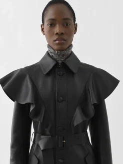 Cuir-Chloé Trench Volante Noir