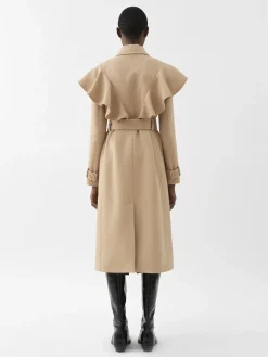 Manteaux-Chloé Trench Volante Pearl Beige