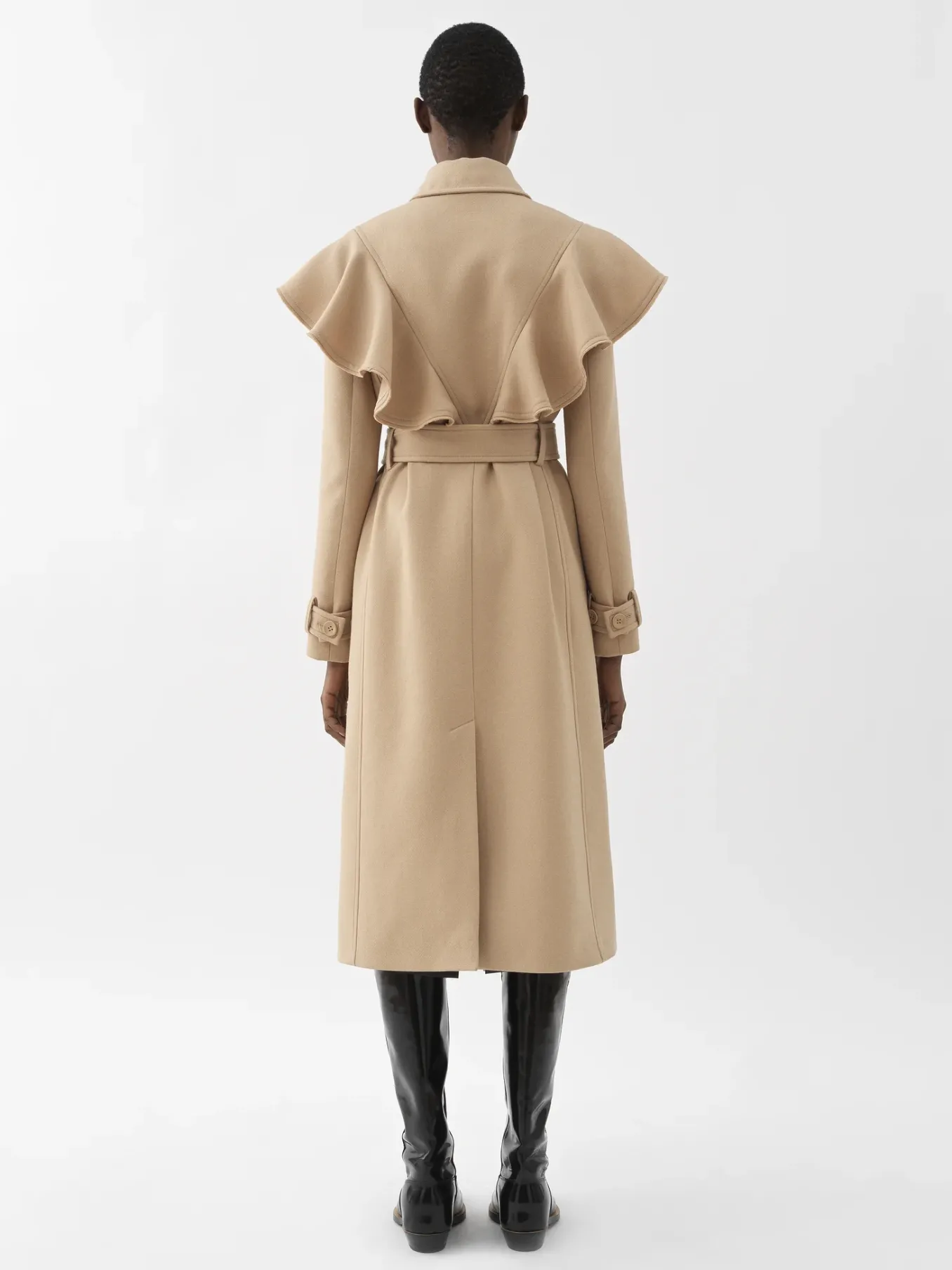 Manteaux-Chloé Trench Volante Pearl Beige