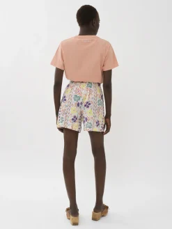 Vêtements-Chloé T-Shirt Droit Muted Clay