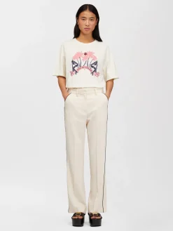 Vêtements-Chloé T-Shirt Large Crystal White