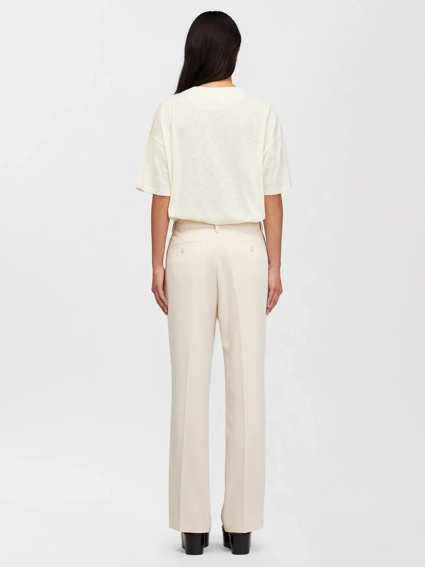 Vêtements-Chloé T-Shirt Large Crystal White
