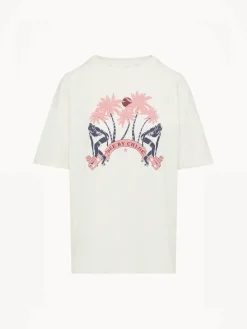 Vêtements-Chloé T-Shirt Large Crystal White
