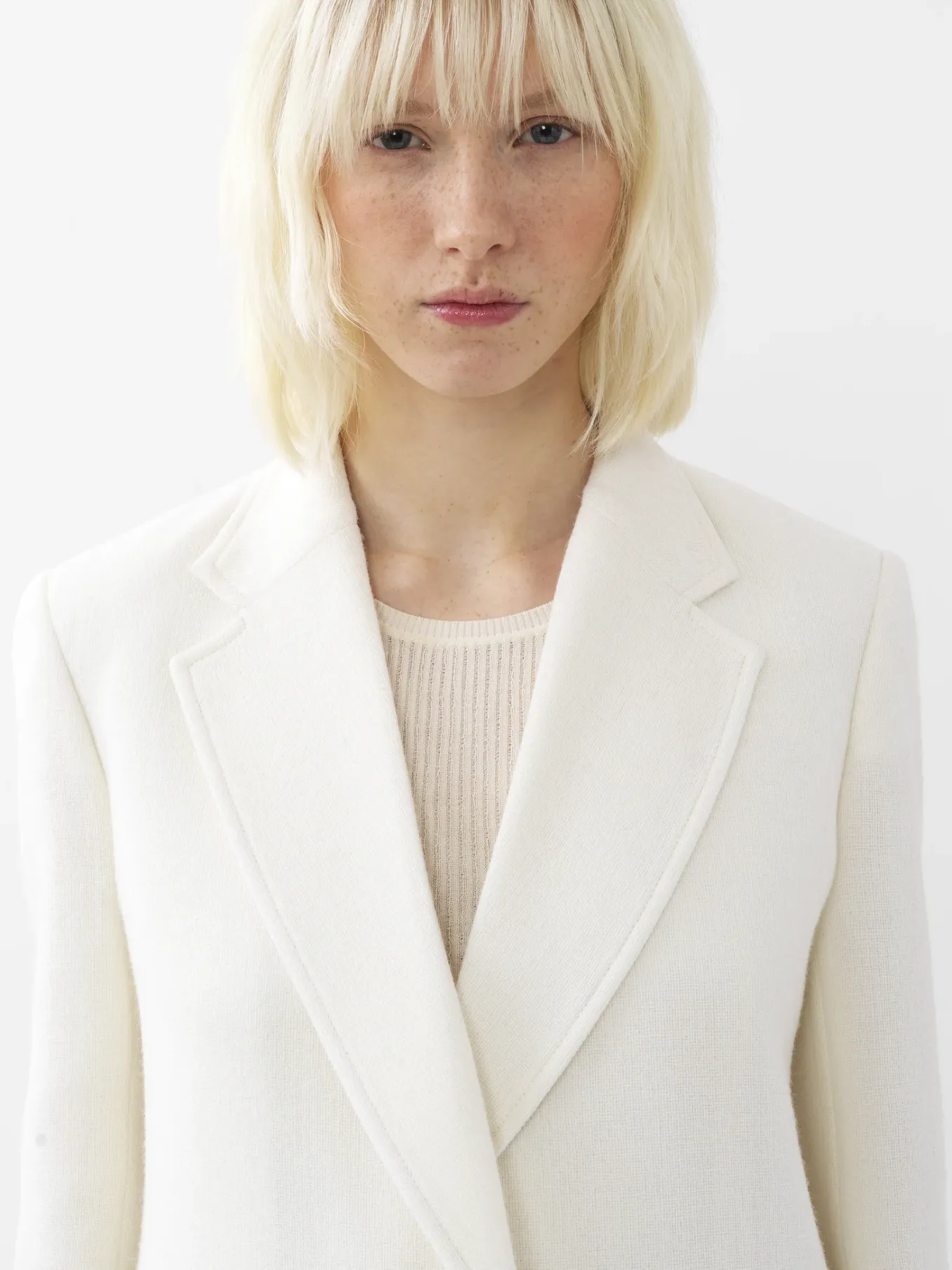 Vestes-Chloé Veste Blazer Eden White