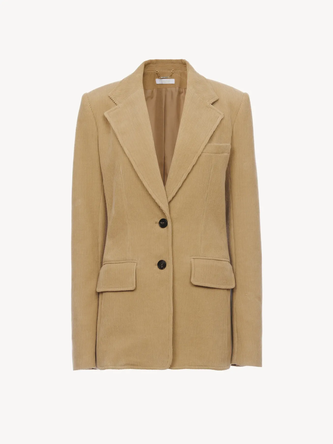 Vestes-Chloé Veste Blazer Pearl Beige
